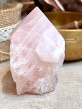 Load image into Gallery viewer, Rose Quartz Top Polished Point|Generator|Raw Crystal|Carving
