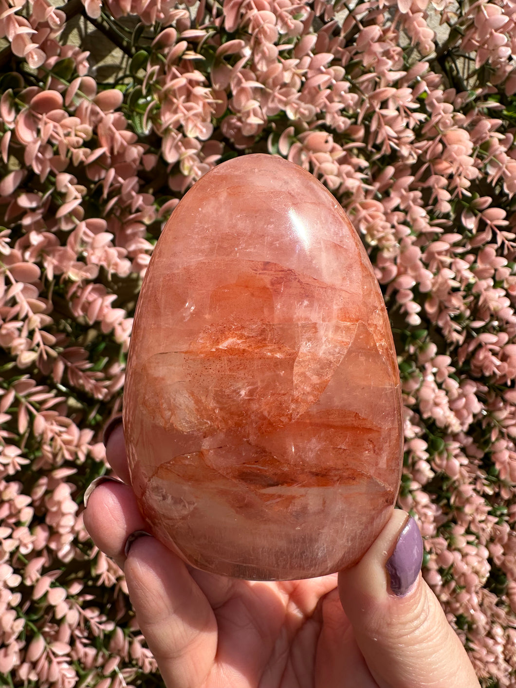 Fire Quartz Freeform from Madagascar|Hematoid Quartz|Natural Fire Quartz|Consciously Sourced