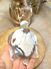 Load image into Gallery viewer, Orca Agate Turtle Carving|Natural Orca Agate|Crystal Carving|Consciously Sourced Crystals
