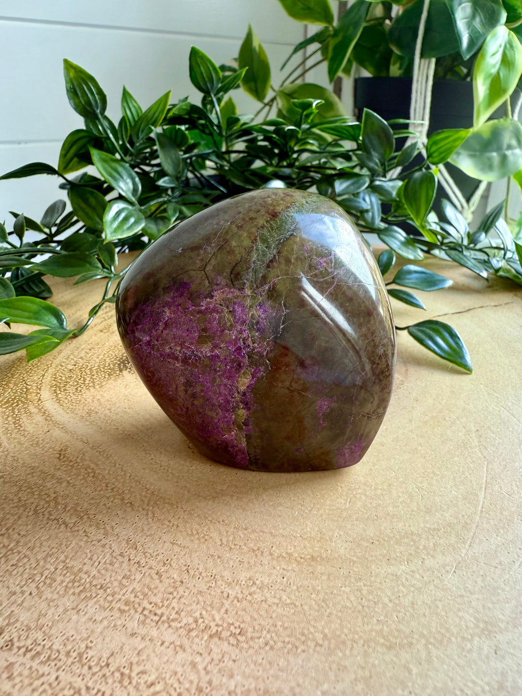 Stichtite and Serpentine Freeform|Atlantisite Freeform