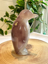 Load image into Gallery viewer, Druzy Agate Penguin Carving - Flip Flop
