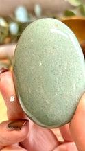 Load image into Gallery viewer, Green Aventurine Palms|Consciously Sourced|Crystal Carving
