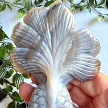 Load image into Gallery viewer, Stunning Banded Agate Hand Carved Fish

