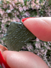 Load image into Gallery viewer, Moldavite Piece from Chlum, Czech Republic
