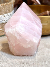 Load image into Gallery viewer, Rose Quartz Top Polished Point|Generator|Raw Crystal|Carving
