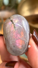 Load image into Gallery viewer, Labradorite Palms (Small)|Consciously Sourced|Crystal Carving
