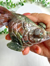 Load image into Gallery viewer, Ocean Jasper Fish|Hand Carved
