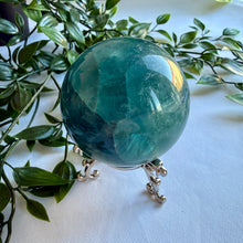 Load image into Gallery viewer, Blue Fluorite Sphere 6cm
