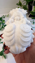 Load image into Gallery viewer, White Sparkley Jade Marble Dragon Turtle
