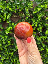 Load image into Gallery viewer, Carnelian Sphere 6.2cm from Madagascar
