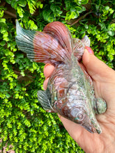 Load image into Gallery viewer, Ocean Jasper Fish|Hand Carved
