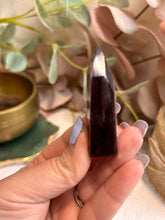 Load image into Gallery viewer, Lepidolite Mica Point|Tower|ConsciouslySourced|Crystal|Flashy
