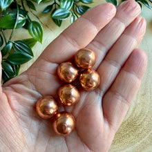 Load image into Gallery viewer, Mini Copper Sphere (1.3cm)
