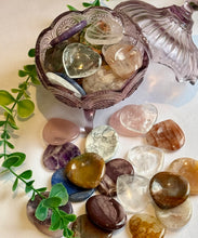 Load image into Gallery viewer, Crystal Worry Stones|Thumb Stones
