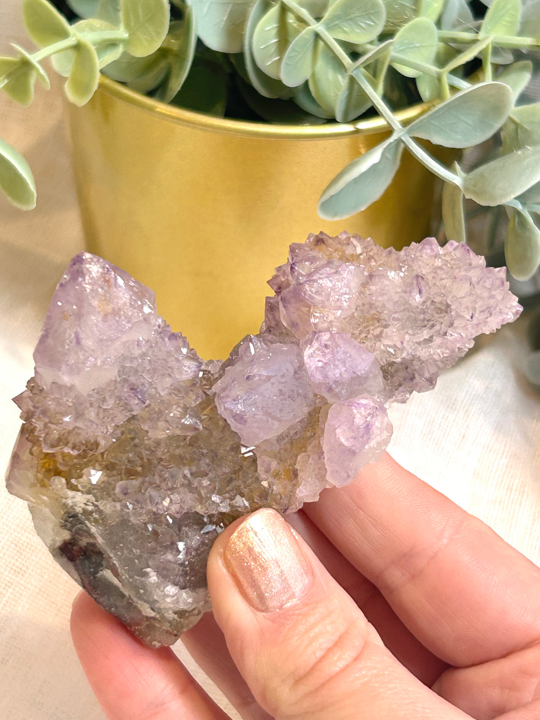 Amethyst Spirit Quartz Cluster