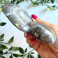 Load image into Gallery viewer, Stunning Banded Agate Hand Carved Fish
