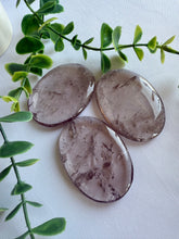 Load image into Gallery viewer, Smokey Quartz Flat Palm Stones

