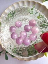 Load image into Gallery viewer, Genuine Mini Kunzite Spheres from Pakistan
