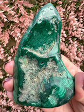 Load image into Gallery viewer, Malachite Freeform|Crystals from Congo|Consciously Sourced|Natural Malachite|Crystal Healing
