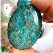 Load image into Gallery viewer, Blue Apatite Palm Stones
