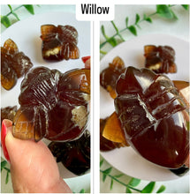 Load image into Gallery viewer, Genuine Sumatra Amber Bee Carvings from Indonesia
