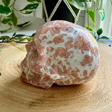 Load image into Gallery viewer, Pink Petal Agate Skull
