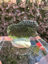 Load image into Gallery viewer, Moldavite Piece from Chlum, Czech Republic
