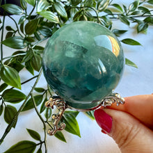 Load image into Gallery viewer, Blue Fluorite Sphere 5cm
