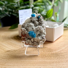 Load image into Gallery viewer, Blue Cavansite on Matrix from India
