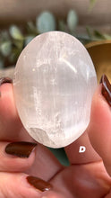 Load image into Gallery viewer, Selenite Pebbles|Consciously Sourced|Crystal Carving
