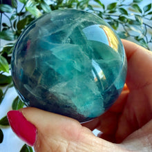 Load image into Gallery viewer, Blue Fluorite Sphere 6cm
