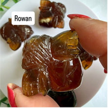 Load image into Gallery viewer, Genuine Sumatra Amber Bee Carvings from Indonesia
