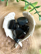 Load image into Gallery viewer, Blue Tigers Eye Tumble Stone
