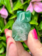 Load image into Gallery viewer, Green Aventurine Dog Carving|Ethically Sourced|Lucky|Carvings
