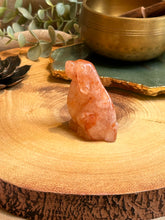 Load image into Gallery viewer, Fire Quartz Dog Carving|Fire Quartz Carving|Natural Fire Quartz|Consciously Sourced|Crystal Carving.
