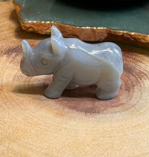 Load image into Gallery viewer, Agate Rhino|Crystal Carving|Consciously Sourced
