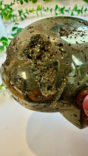 Load image into Gallery viewer, Natural Pyrite Skull (Dolly)
