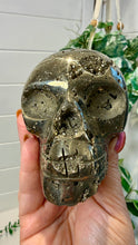 Load image into Gallery viewer, Natural Pyrite Skull (Dolly)
