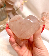 Load image into Gallery viewer, Fire Quartz/Hematoid Heart|Consciously Sourced|Crystal Carving
