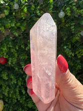 Load image into Gallery viewer, Rose Quartz Double Terminated Point from Madagascar|Rose Quartz DT|Crystal Healing
