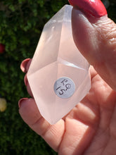 Load image into Gallery viewer, Rose Quartz Double Terminated Point from Madagascar|Rose Quartz DT|Crystal Healing
