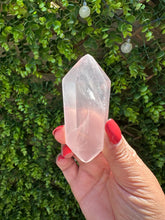 Load image into Gallery viewer, Rose Quartz Double Terminated Point from Madagascar|Rose Quartz DT|Crystal Healing
