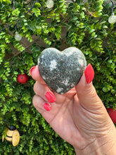 Load image into Gallery viewer, Preseli Bluestone Heart Carving|Polished Heart|Stonehenge
