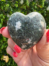 Load image into Gallery viewer, Preseli Bluestone Heart Carving|Polished Heart|Stonehenge
