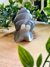 Load image into Gallery viewer, Orca Agate Snail Carving|Snail|Animal Carving|Home Decor
