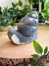 Load image into Gallery viewer, Orca Agate Snail Carving|Snail|Animal Carving|Home Decor
