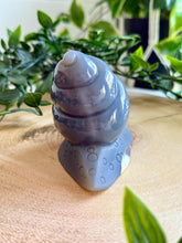 Load image into Gallery viewer, Orca Agate Snail Carving|Snail|Animal Carving|Home Decor
