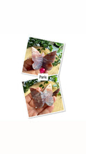 Load image into Gallery viewer, Pink Lace Chalcedony 3D Butterflies|Chalcedony Crystal|Butterfly Carving

