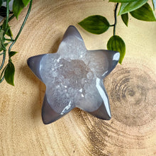 Load image into Gallery viewer, Druzy Agate Starfish Carving | Sparkly Home Decor
