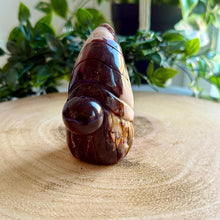 Load image into Gallery viewer, Hand Carved Mookaite Gnome | "Buddy" Gonk Figure
